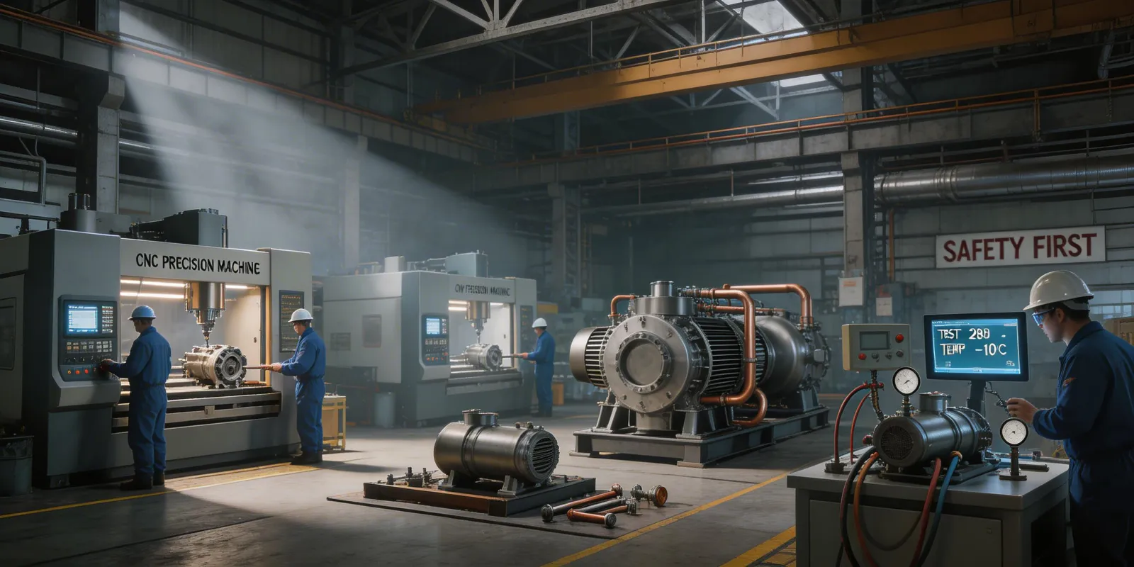CopelandTech precision compressor manufacturing facility